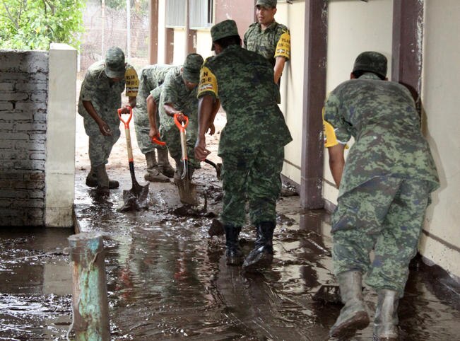 La estrategia se ha implementado desde 1966 para auxiliar a la población ante cualquier contingencia derivada de fenómenos naturales. / Foto: Archivo