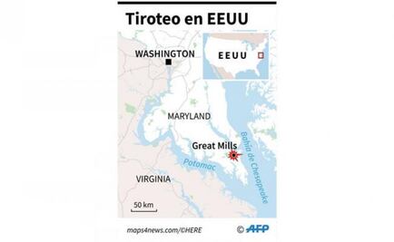 Tiroteo en Maryland: Policía reporta 3 heridos, incluido el agresor
