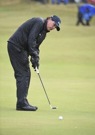 Mickelson, a la cabeza en British Open