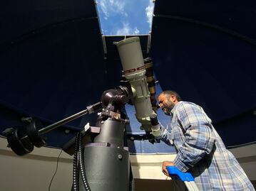 El planetario de Cadereyta, listo para el eclipse solar