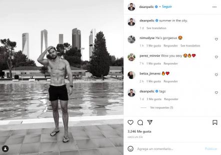 Belinda tiene nueva conquista. Es un modelo y escritor de Croacia