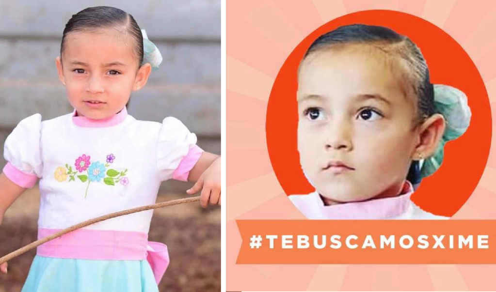 Video. Internautas buscan a Ximena; el papá la habría sustraído en Querétaro