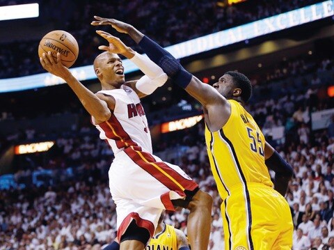 El Heat se enciende y quema a los Pacers