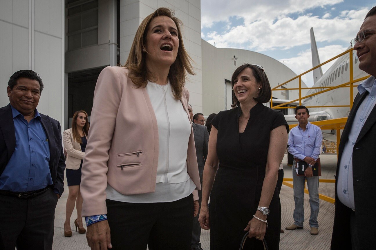 Margarita Zavala inicia su gira “Voy por México” en Querétaro 