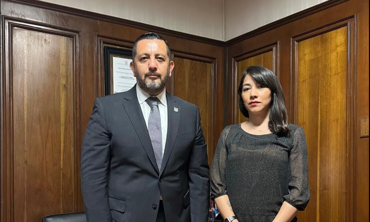 Carlos Alcaraz y Sheila Caballero