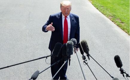 La frontera sur está bien resguardada por México, dice Donald Trump