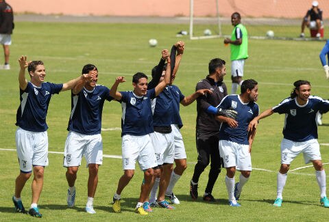 Buen ambiente en concentración 