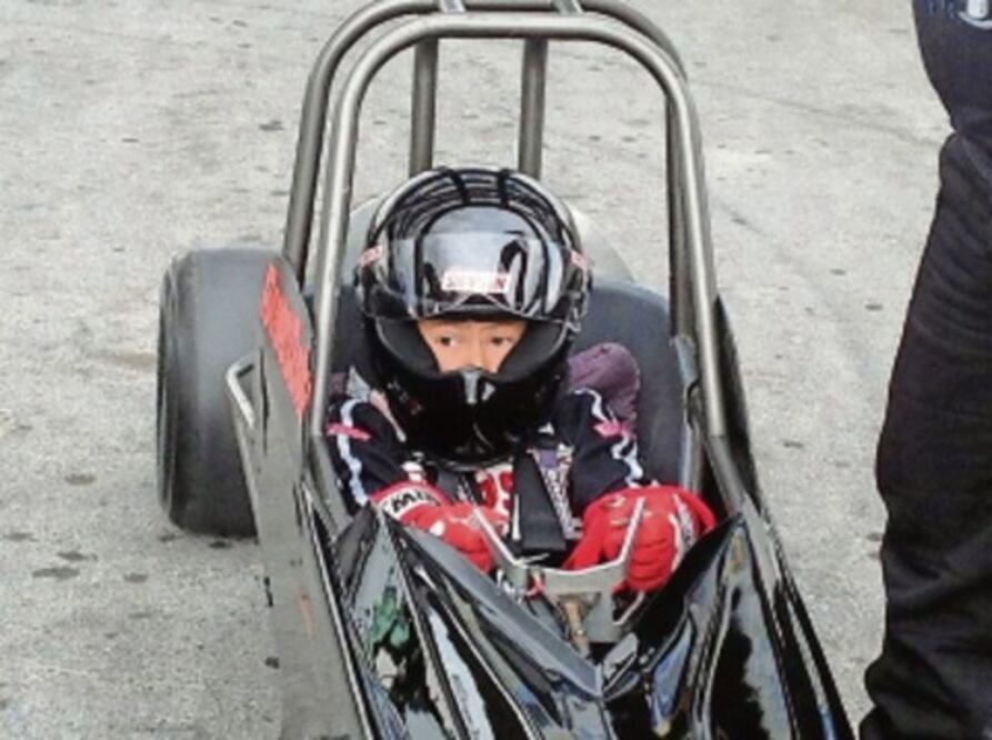 Ramiro Durán, un niño que ‘vuela’ en los arrancones