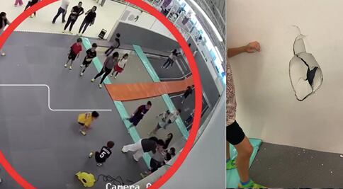 Mujer agrede a un niño al punto de romper la pared, en Querétaro