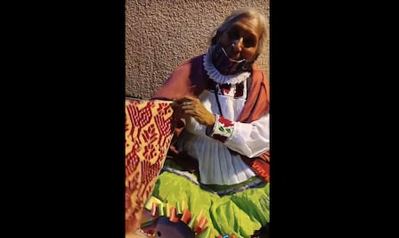 Lánzate a comprarle artesanías a doña Mace, ella fue candidata al Premio Nobel de la Paz