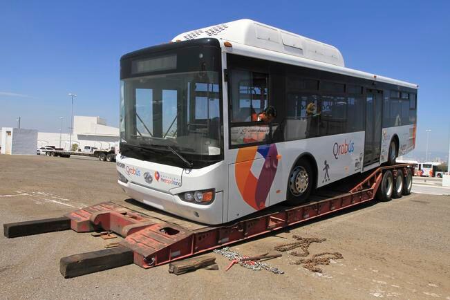 Arriban a capital 52 unidades del sistema QroBús