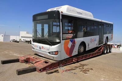 Arriban a capital 52 unidades del sistema QroBús