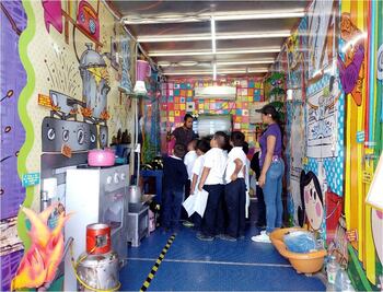 Museo itinerante promueve la cultura de la prevención