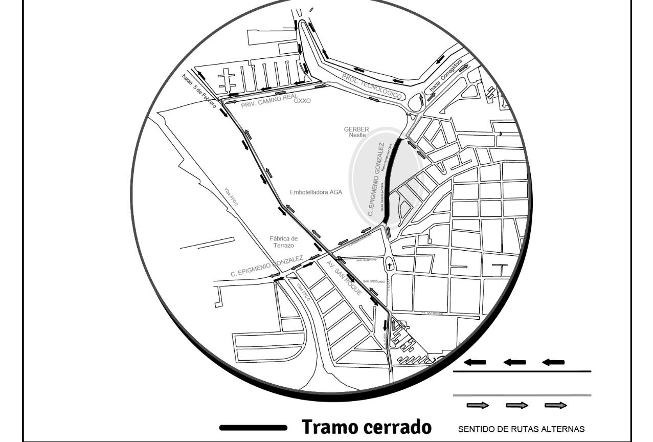 Anuncian cierre en Epigmenio González