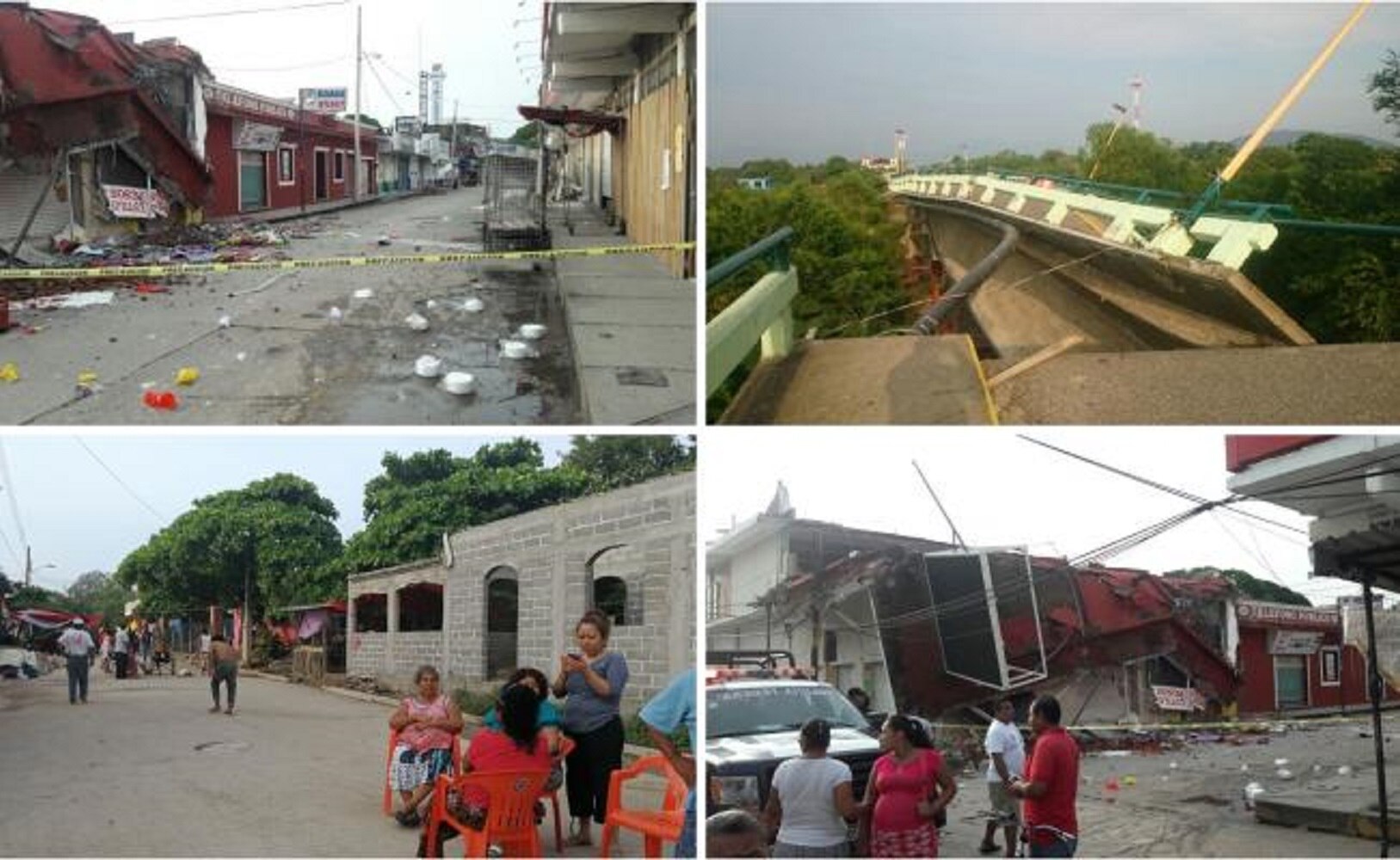 Cadena de sismos terminan por derribar vivienda en Istmo