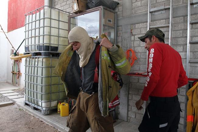 Liberará estado recursos para bomberos municipales