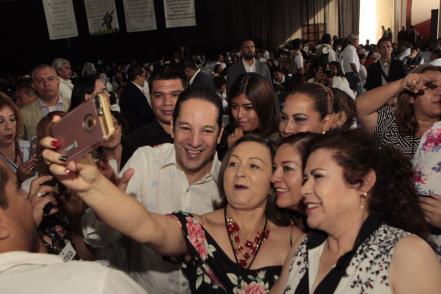 Sindicalizados queretanos conmemoran el Día del Trabajo
