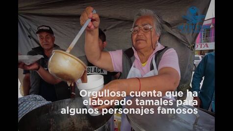 25 años vendiendo los tradicionales tamales en Querétaro