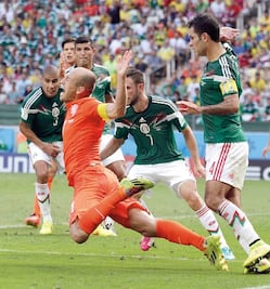 Scolari vio ‘manita’ para Holanda vs. el Tri