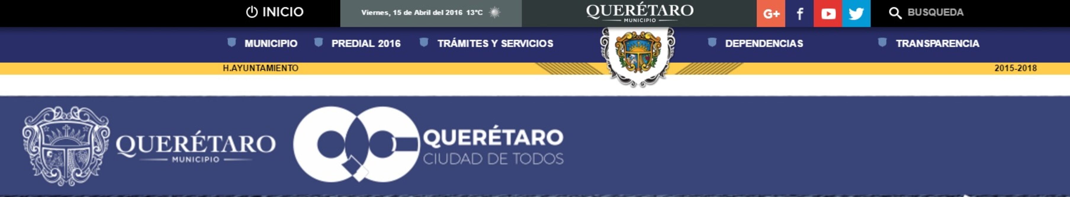 Sin transparencia, portal de la capital