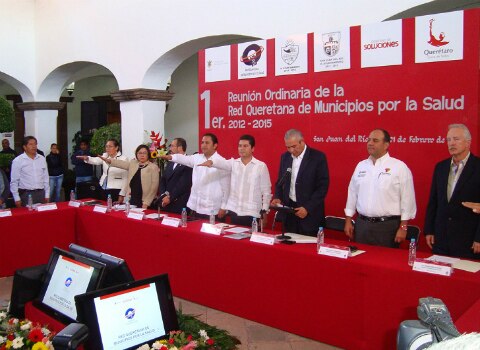 Reunión de red de municipios por la salud