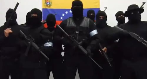 Grupo armado anuncia, mediante un video, que se suma a la Operación David