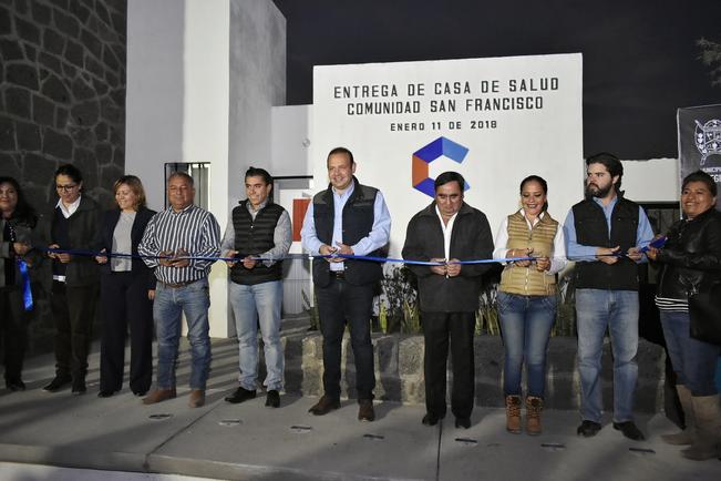 Entregan Casa de la Salud en Corregidora