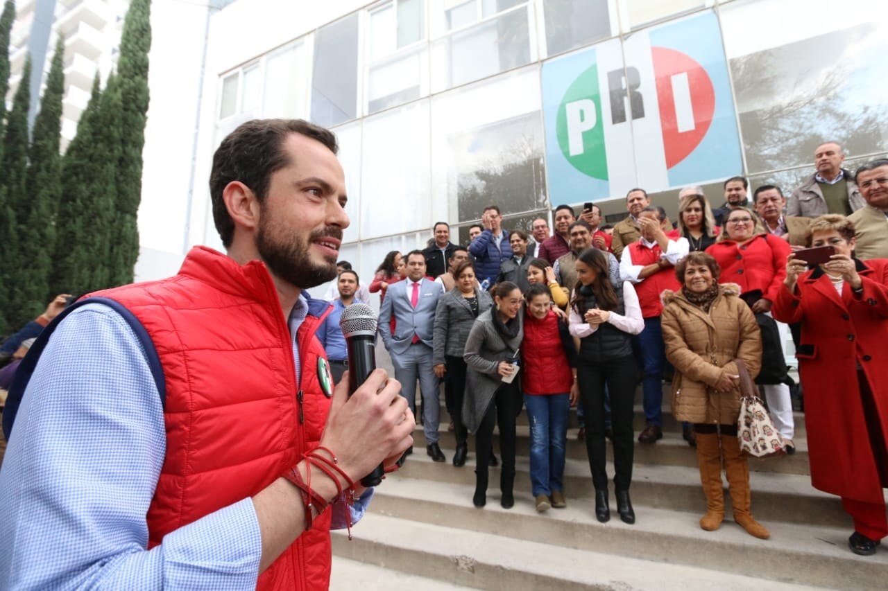 Se registra un solo candidato para dirigir comité del PRI