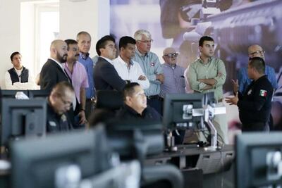 Visitan colonos de Huertas el C4