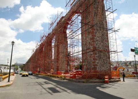 Remodelación en Los Arcos con aval del INAH