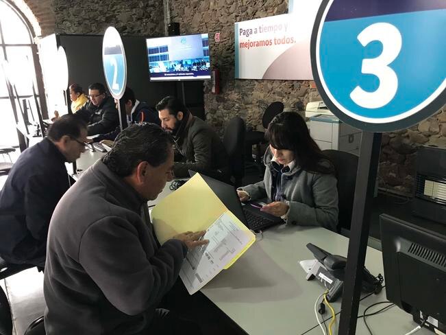 Pagan predial 5% de los usuarios