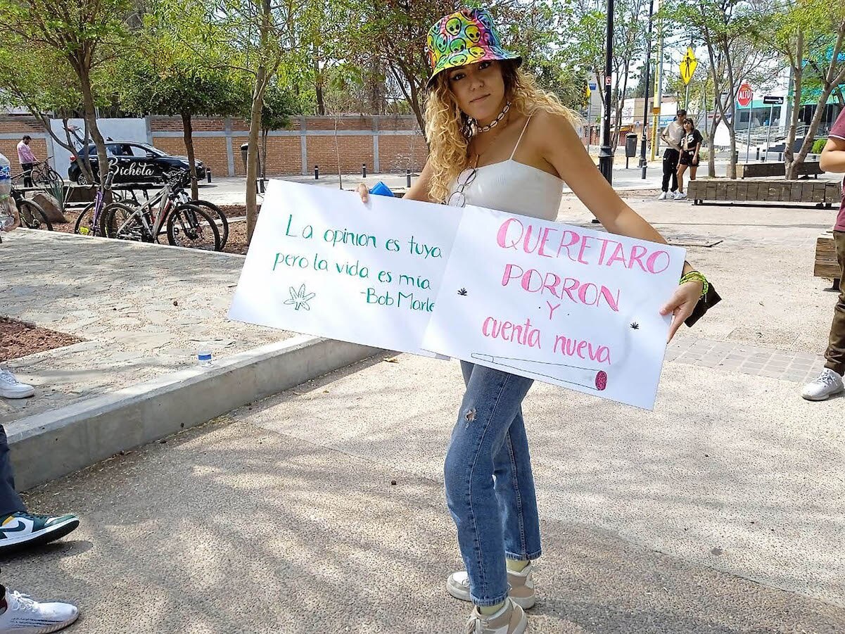 “Pachecos unidos jamás serán vencidos”; piden la legalización de la marihuana en Querétaro