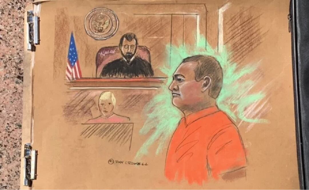 García Luna comparece en la Corte de NY