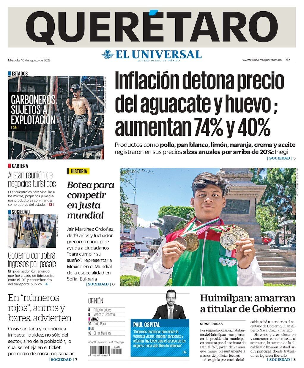 Portada 10 de agosto de 2022