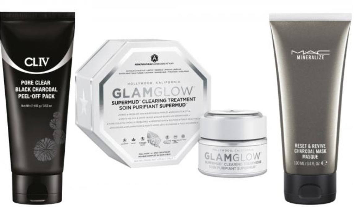 Mascarillas de carbón activado para limpiar la piel