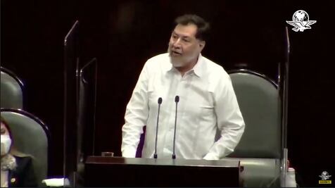 "Quiero que sanes para poder llevarte a la cárcel", dice Fernández Noroña a Calderón