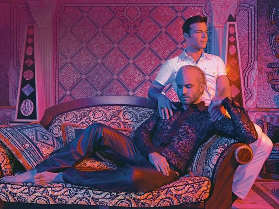 Ricky Martin interpreta a Antonio D’Amico, y Edgar Ramírez a Versace en la serie que se estrena mañana (FOTOS: FX)