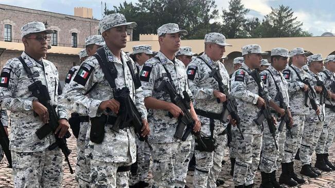 Arriban 72 elementos de la Guardia Nacional