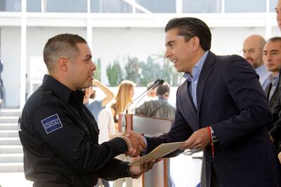 Dan la bienvenida a 33 nuevos policías de tránsito