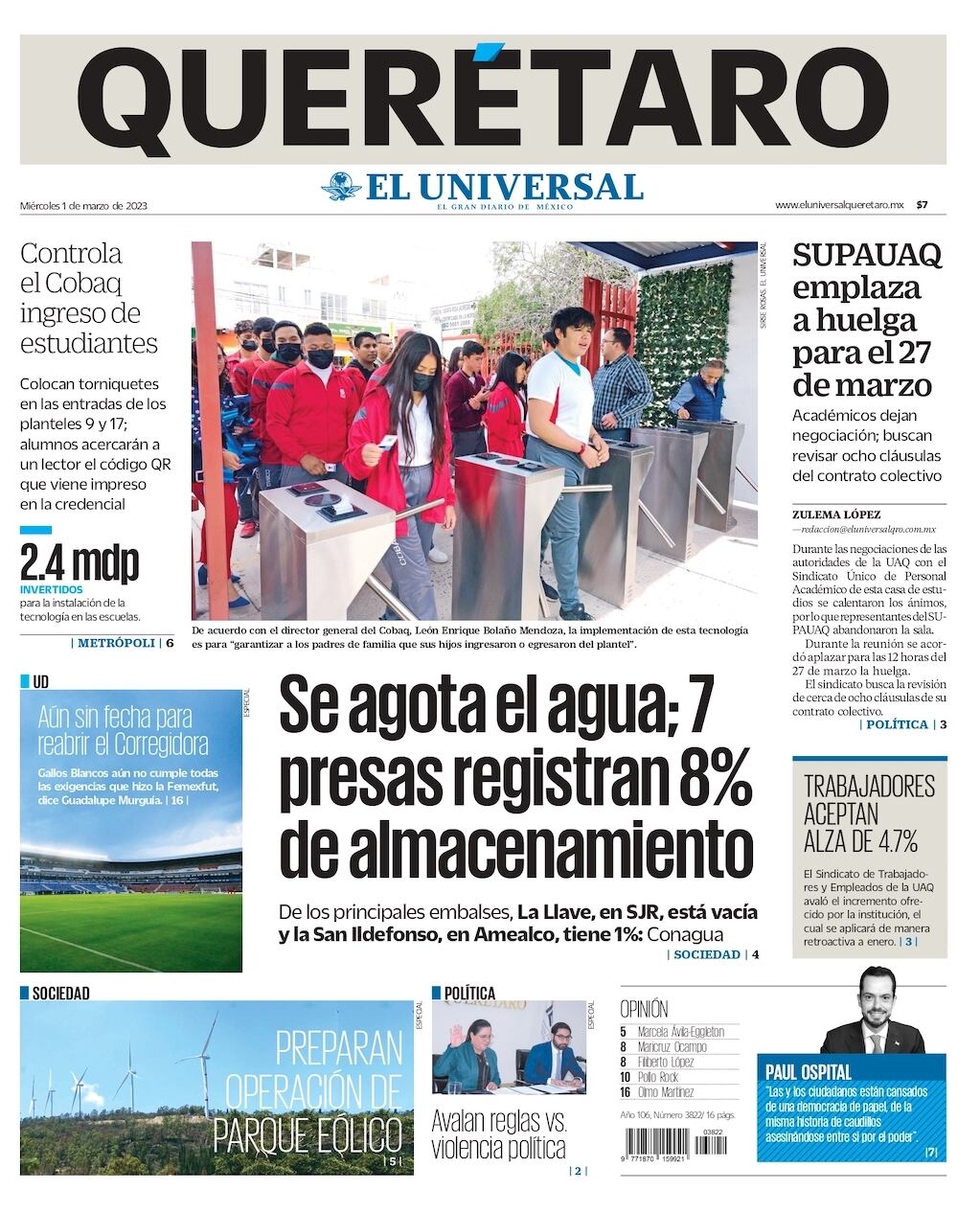 Portada 01 de febrero de 2023