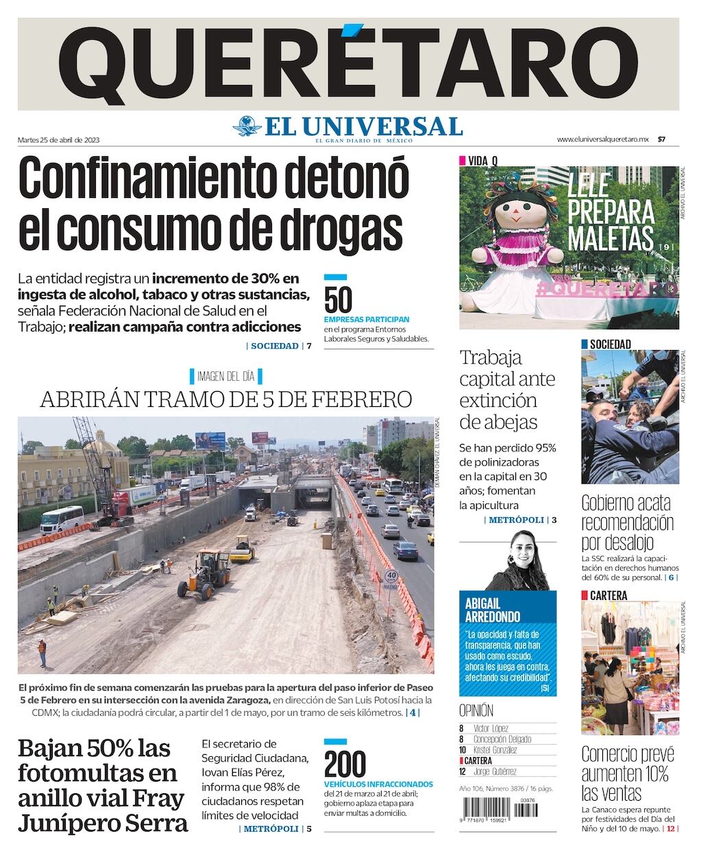 Portada 25 de abril de 2023