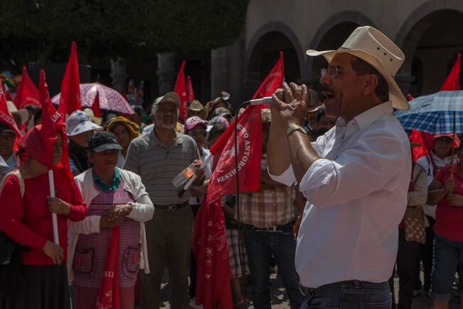 Gobierno federal apoyará en tema de los antorchistas : gobernador