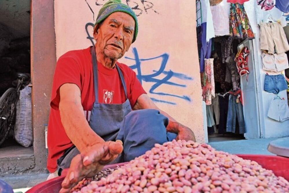 Leguminosas,  la base de su subsistencia 