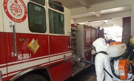 En Pachuca, dos bomberos dan positivo a Covid-19; 20 están en cuarentena