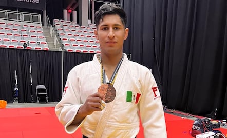 Judoka queretano logra tercer lugar en Canadá