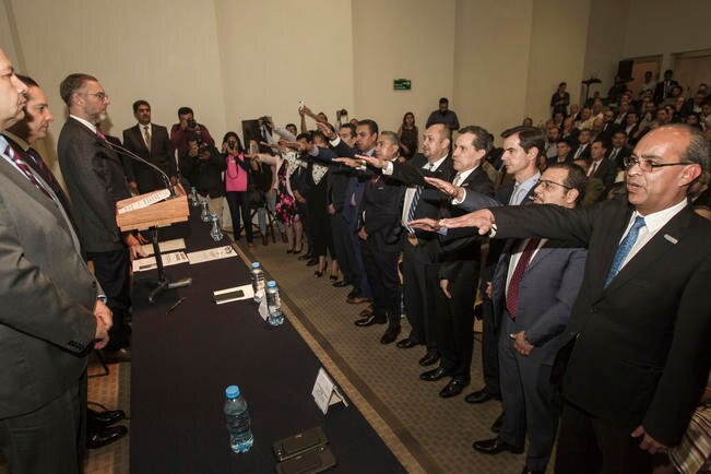 Inició actividades el Clúster para la Innovación Logística de Querétaro, que busca establecer esquemas para alcanzar mayor fluidez en el transporte de mercancías y promover certificaciones de las empresas del rubro (DEMIAN CHÁVEZ. EL UNIVERSAL)