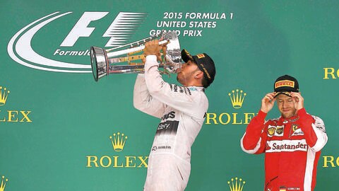 Hamilton, tres veces campeón