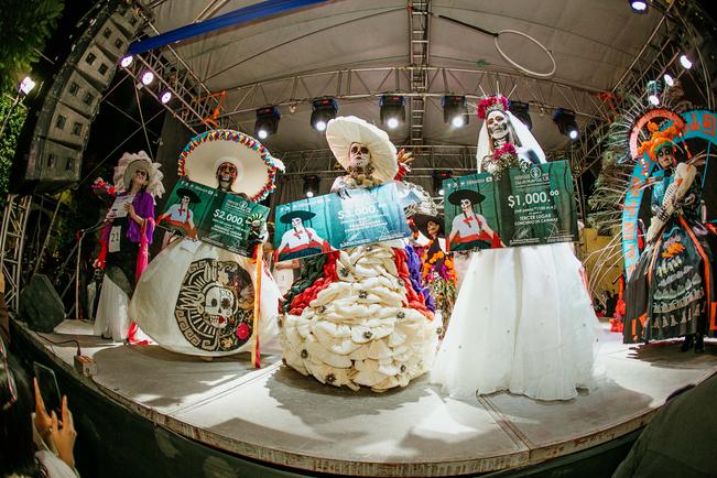 Con concurso de Catrinas concluye festival en SJR