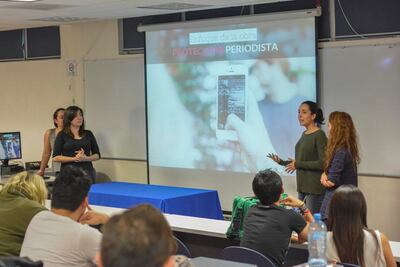 Estudiantes, preocupados por la labor periodística