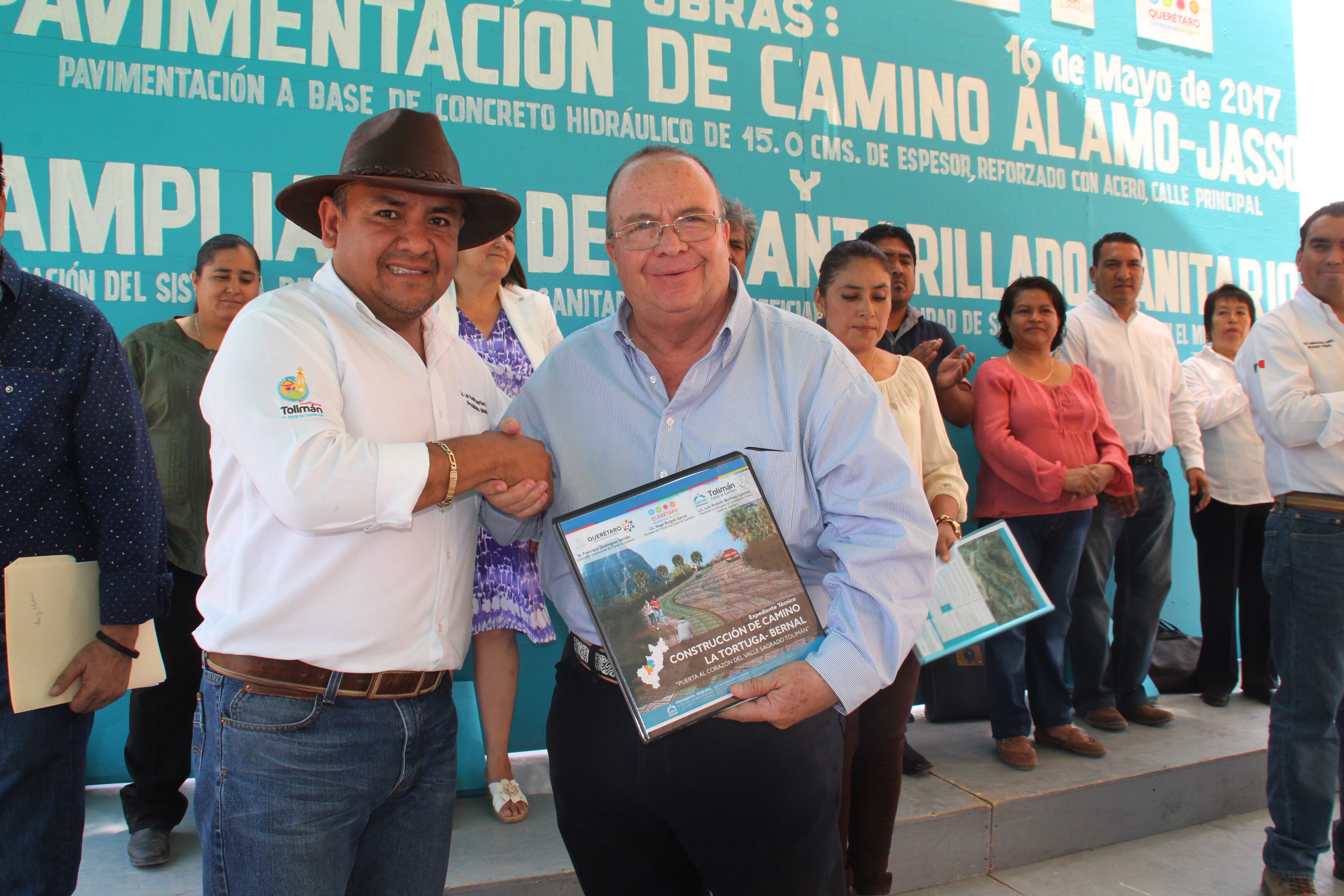 Se inauguró la primera etapa del circuito Álamo- Jasso en Tolimán